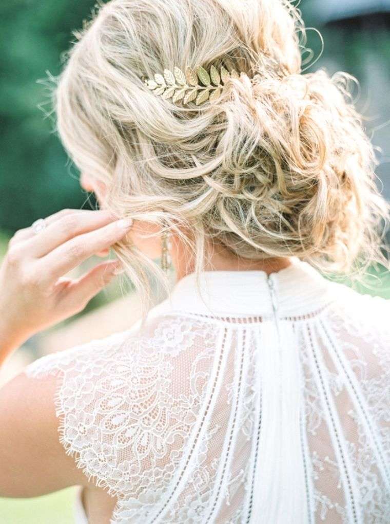 chignon style wedding style romantic hairstyle