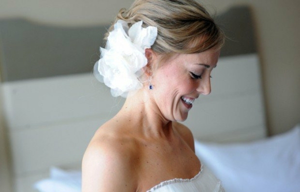 interesting wedding hair style