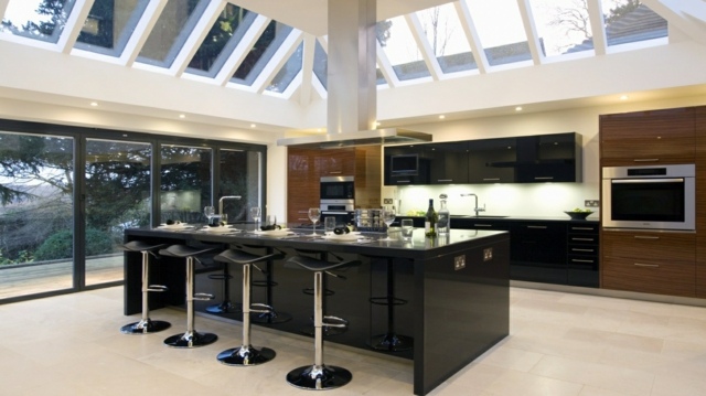 modern lacquered kitchen model