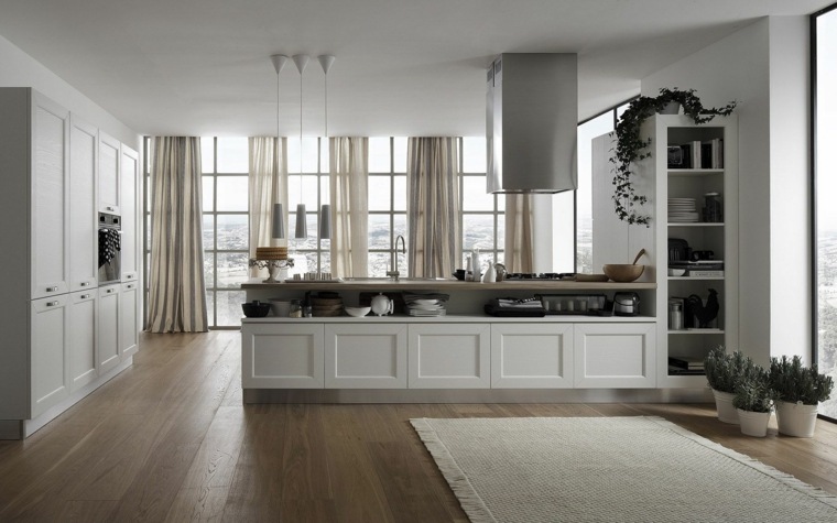 white 2016 modern kitchen model