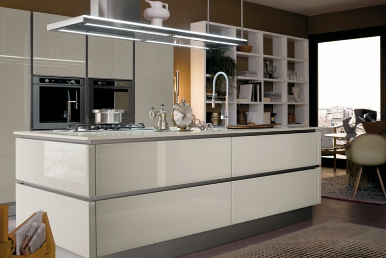 modern kitchen model central island