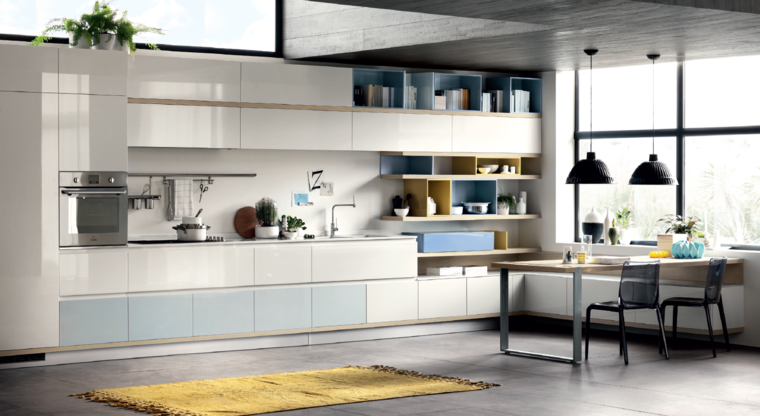 modern kitchen model laquered