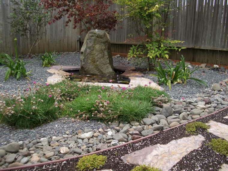 outdoor garden pebbles idea garden fountain outdoor deco space