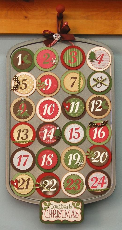 acuan muffin-kalendar asal-Advent-Krismas