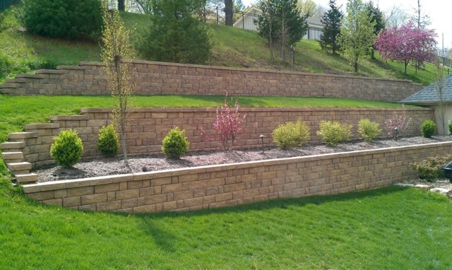 beautiful garden wall