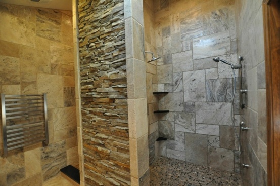 natural stone bath room