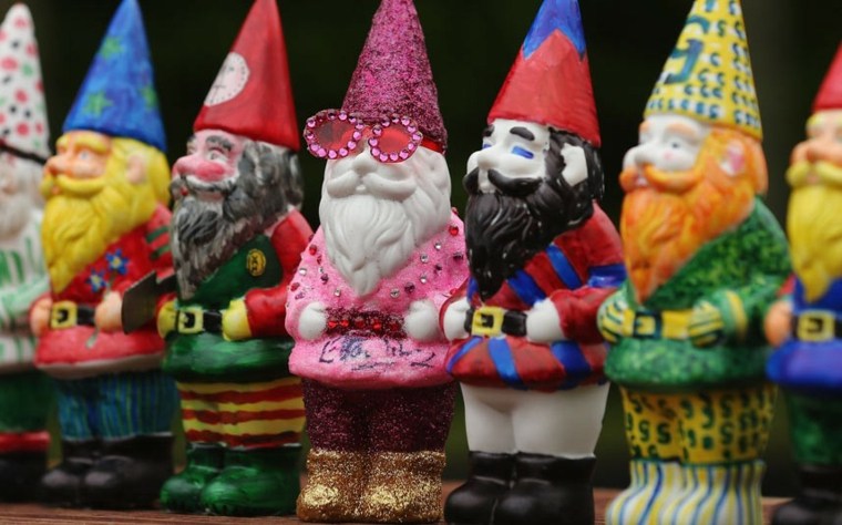 garden statuettes hat original dwarf collections