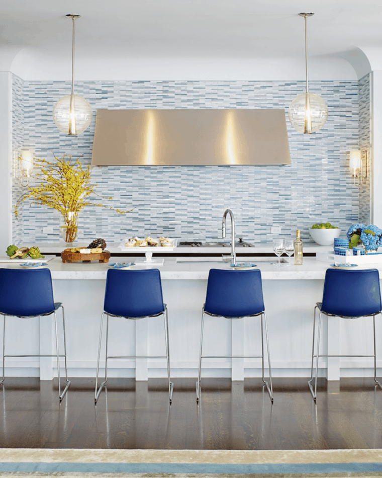 deco kitchen modern backsplash