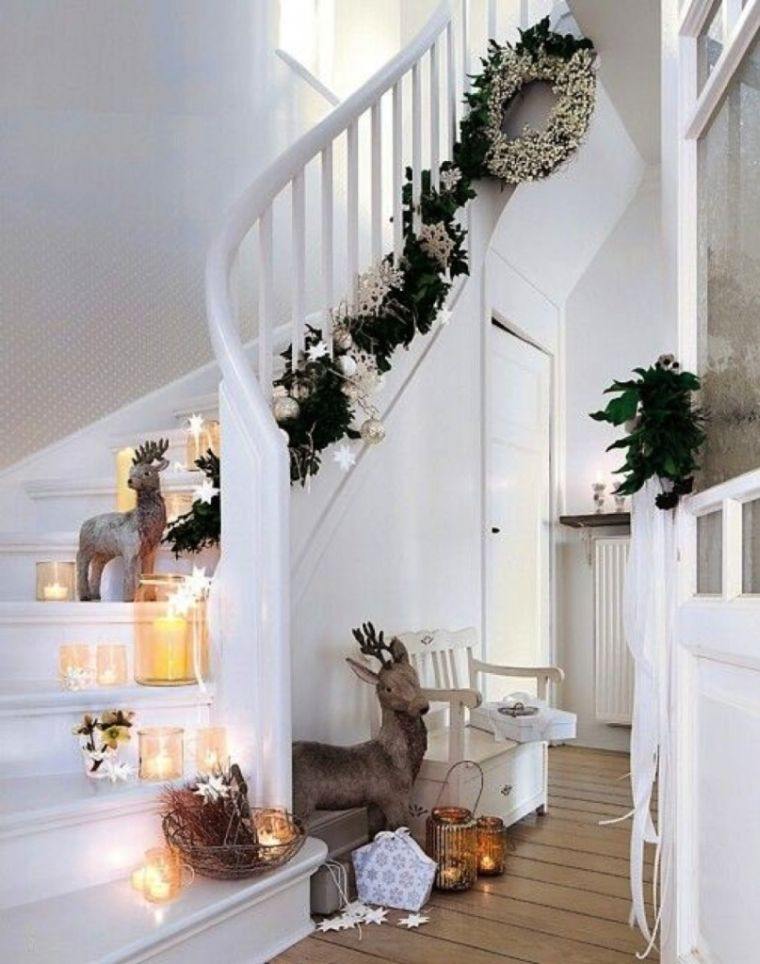 christmas deco stairs stairs ideas to do-yourself