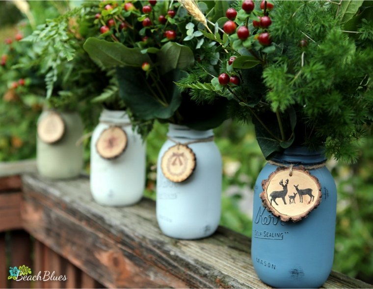 diy christmas-jar-with-glass-ideas