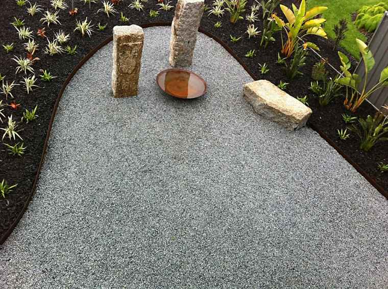 Zen atmosphere garden deco metal