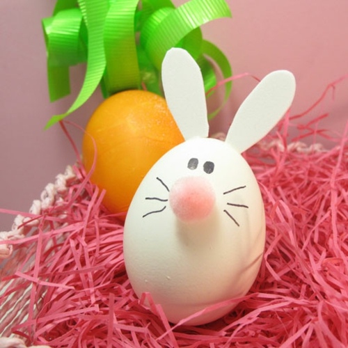 decorated egg rabbit