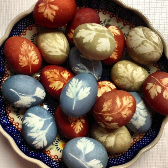 colorful easter eggs Bulgaria