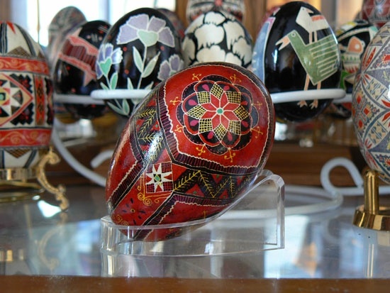 Påskägg Ukraina pysanka