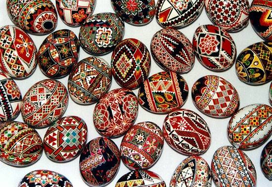 colorful easter eggs Greece