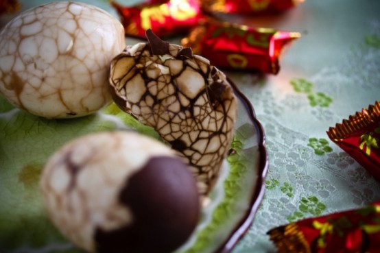 Paskah telur meja Paskah yang indah