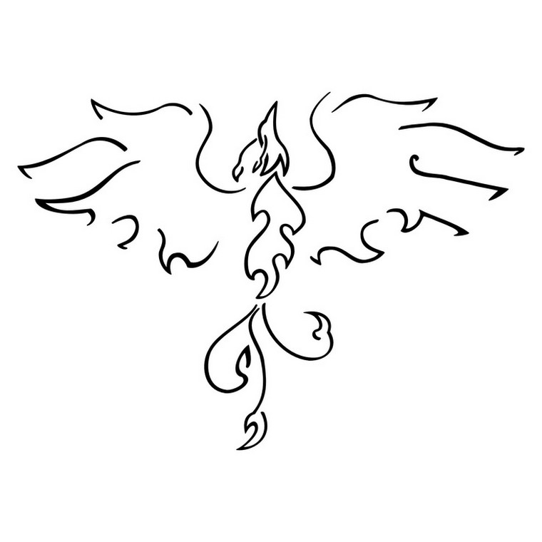 bird-tattoo-design-phoenix-bird tatouag