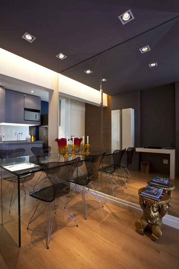 optimalisere plass liten leilighet moderne kjøkken
