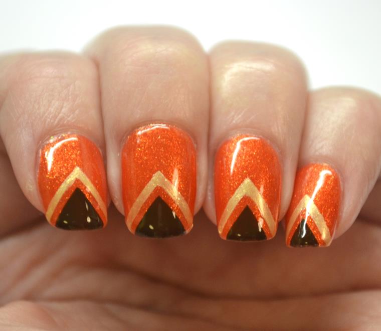 orange-brown color-glitters