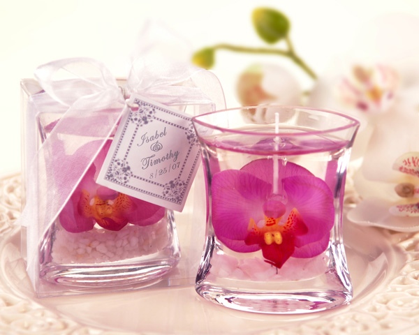 orchidee jelly candles