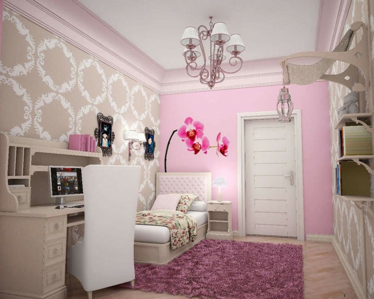 orchids wallpapers deco rooms