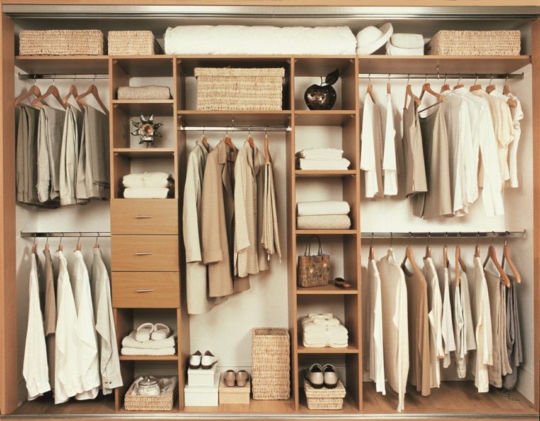 organisere garderobe tre garderobe design ideen