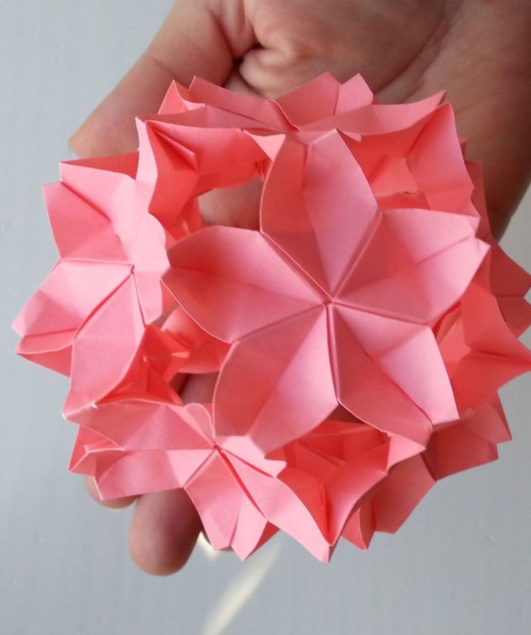 preprost cvet origami-a-do-tutorial