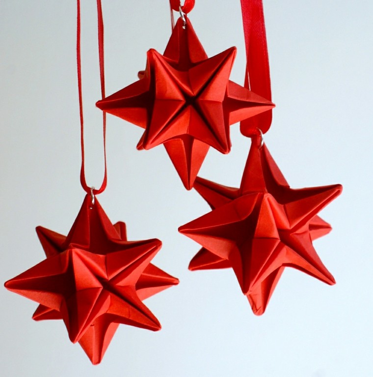 decoration paper origami idea original suspension brico child