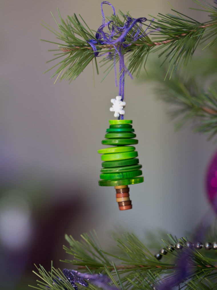 naturlig deco juletre