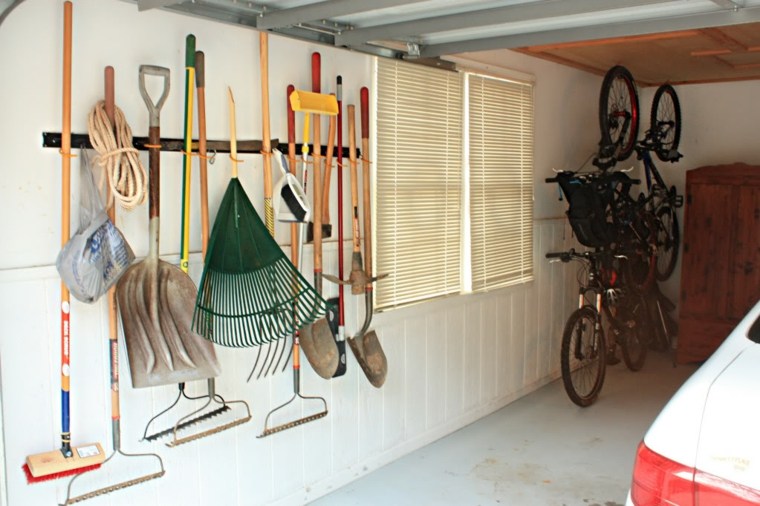 storage garden tools garage idea practical range