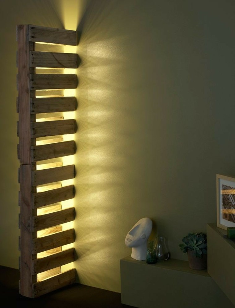 idea lighting salon furniture pallet recycle recup pallets