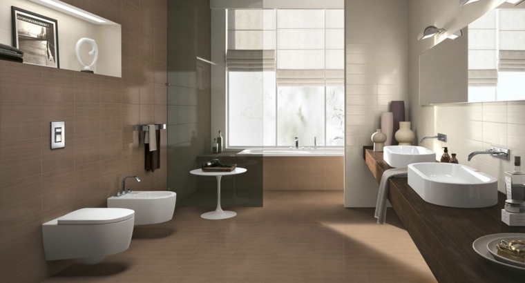 tile color palette bathrooms brown