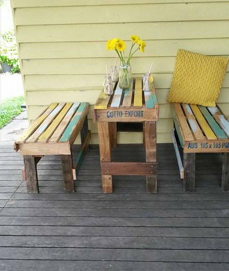 deco of cheap garden furniture