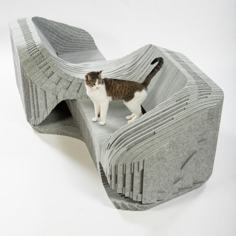 Niche untuk kucing: pilihan rumah kucing yang sangat reka bentuk 
