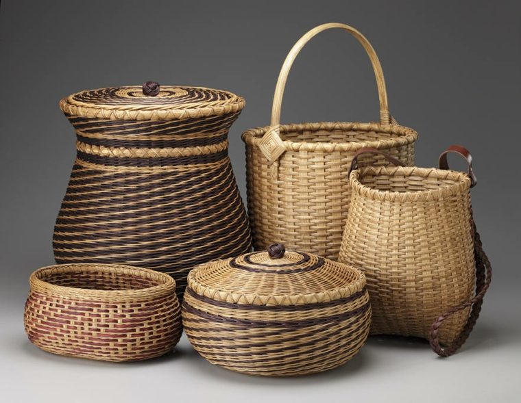 basket rattan deco interior modern