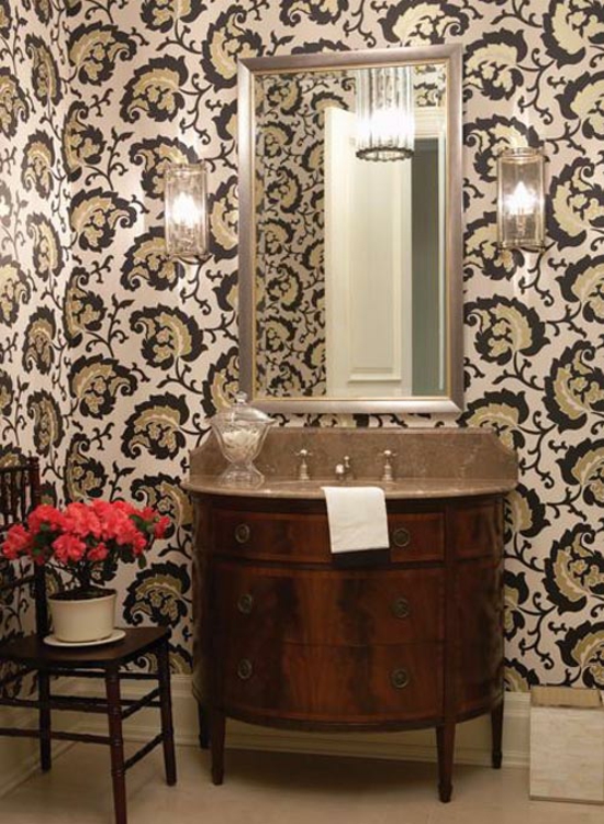 bathroom design wallpaper