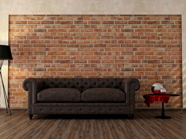 living room furniture idea sofa leather black wall
