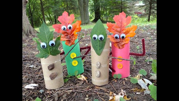 toilet paper roll-leaves-idee