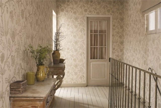 vintage wallpaper Design-Sanderson-Landscape