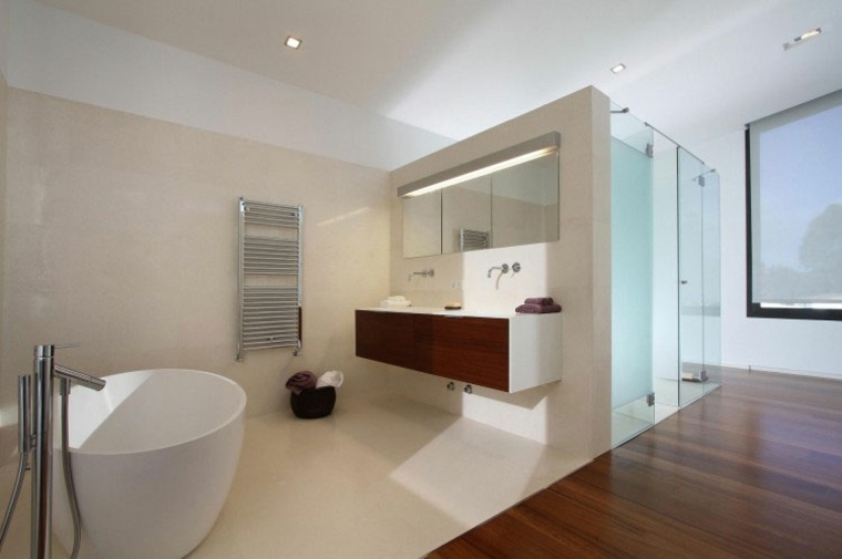 floating floors white bathrooms