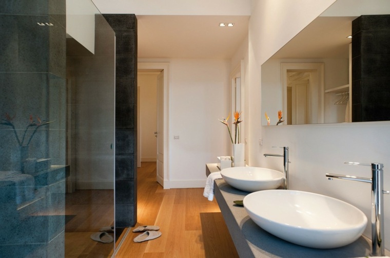 floating floor floors modern bathrooms