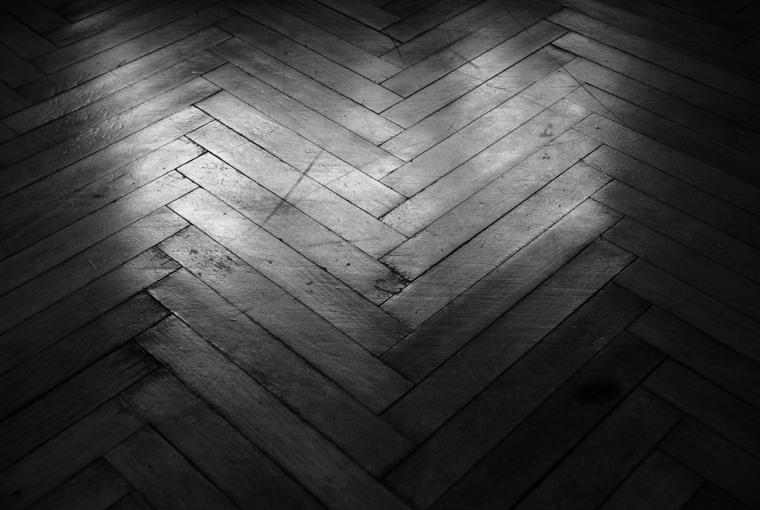 black wooden floor-model-storage-traditional