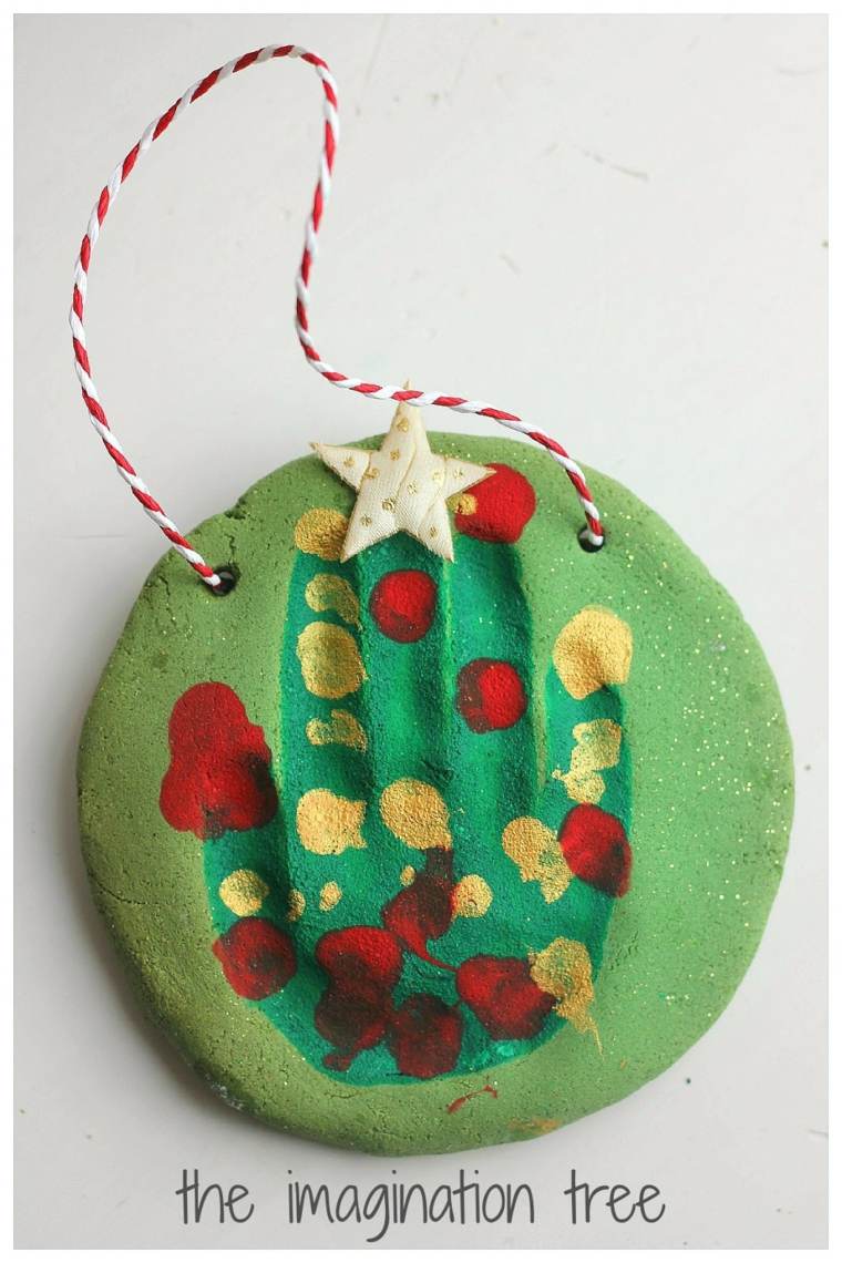 deco christmas cheap idea salt dough original design suspension idea