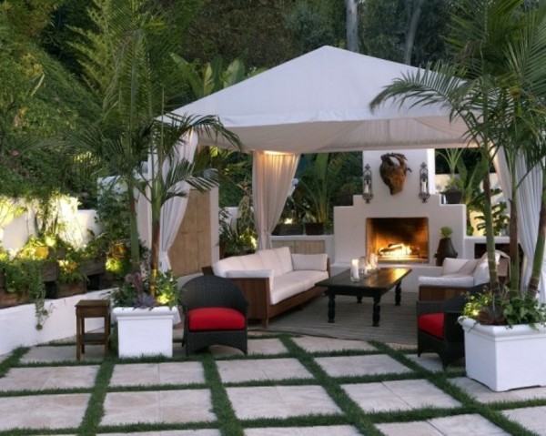 elegant patio deco