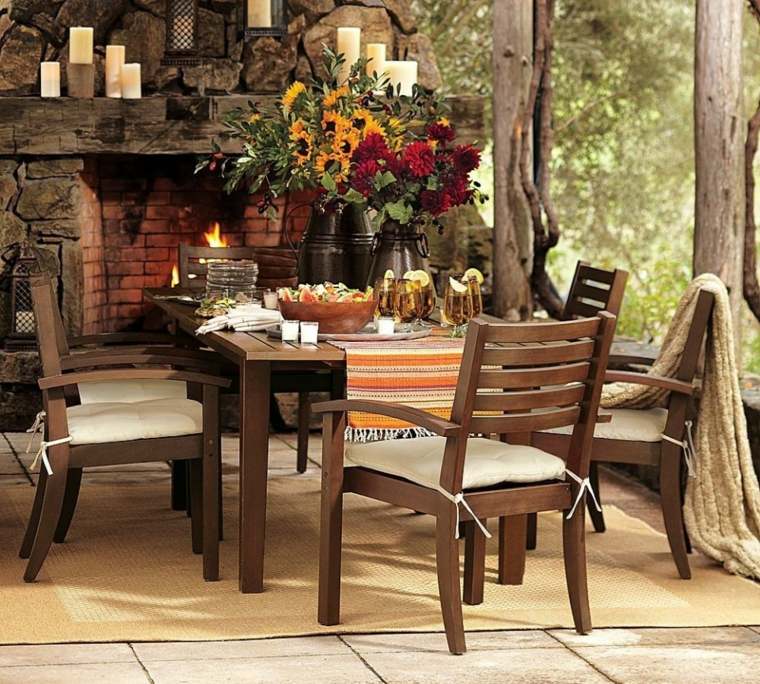 patio patio decoration meal set