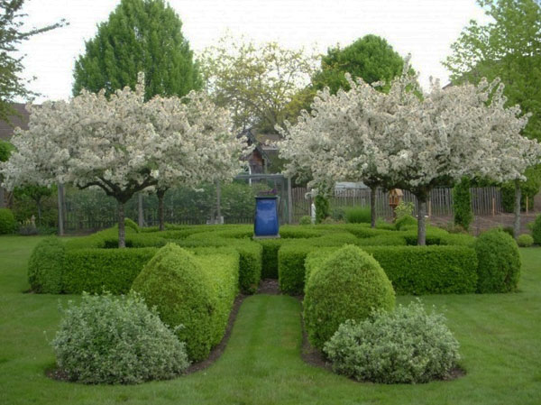 landscape garden design labyrinth