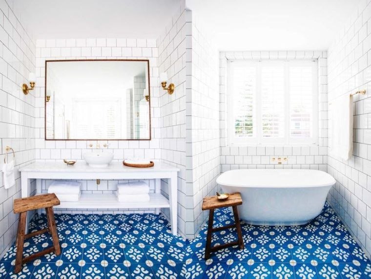 Tile painting-renovation-bath-tub-floor bath