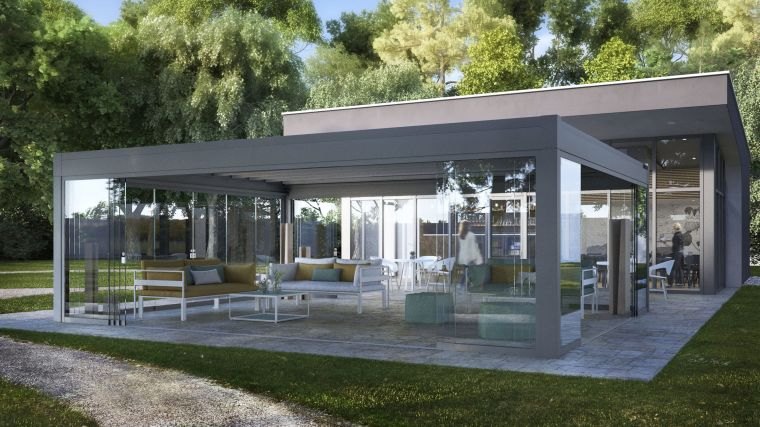 pergola backed landscaping house shading garden pergolas murales