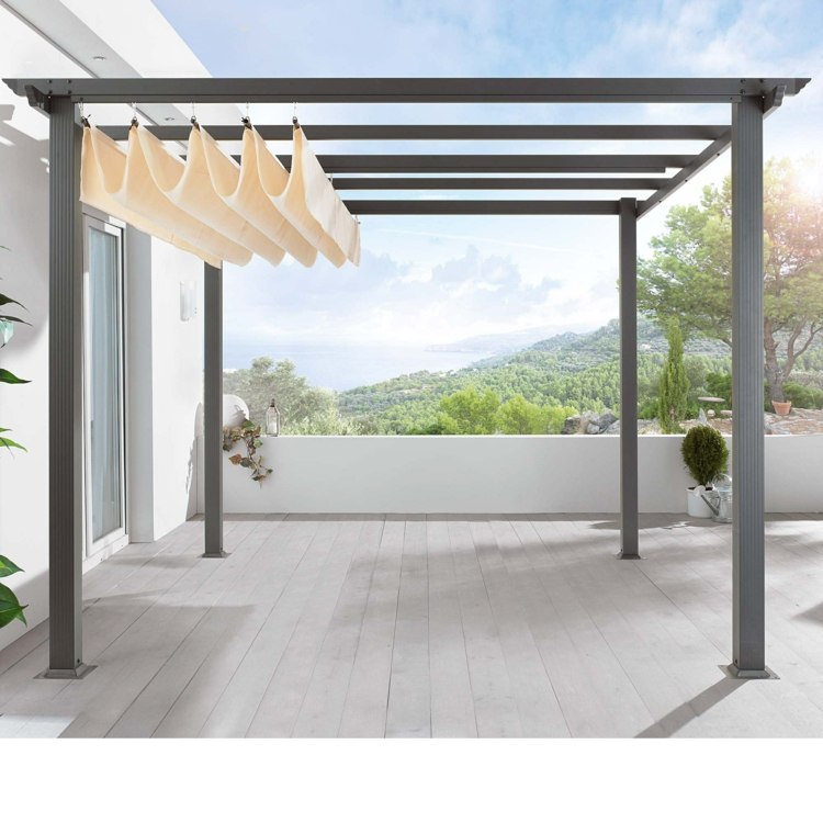 aluminum pergola for terrace