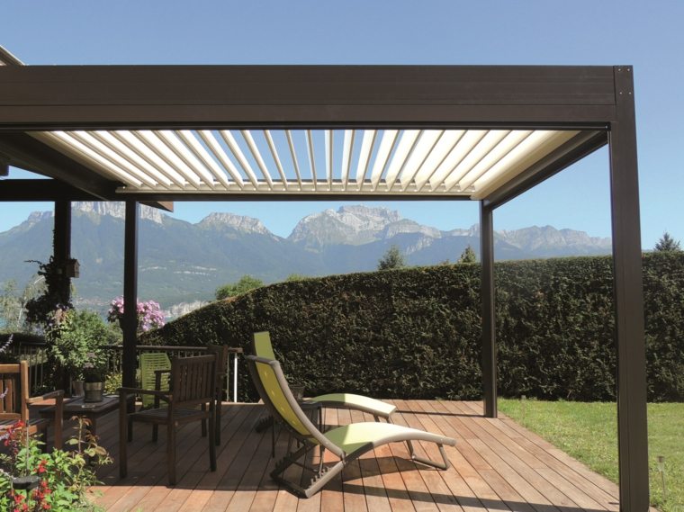 arbor pergola bioclimatic mount